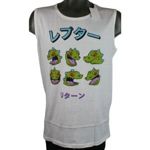 New Reptar Japanese Rugrats Retro Vintage Tank Top Shirt M